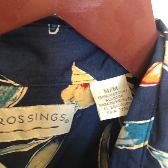 NWT men’s Hawaiian Aloha shirt cotton size M - Picture 5 of 5